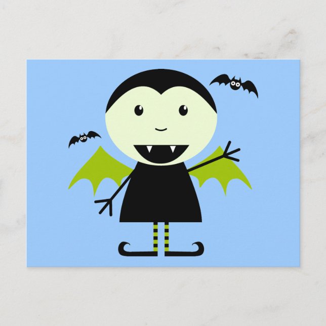 Little Vampire Postcard (Front)