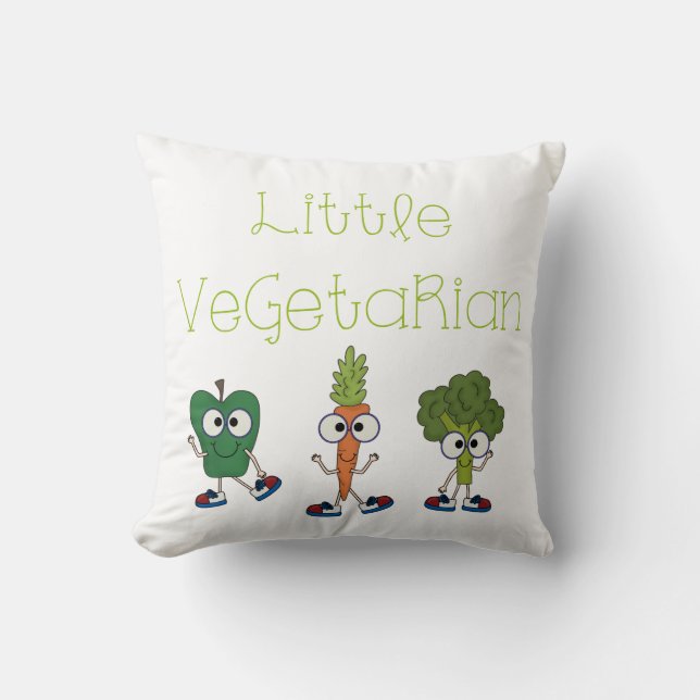 Little Vegetarian Cushion (Front)