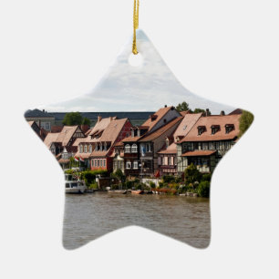 Little Venice in Bamberg Ceramic Tree Decoration