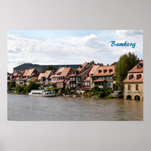 Little Venice in Bamberg Poster