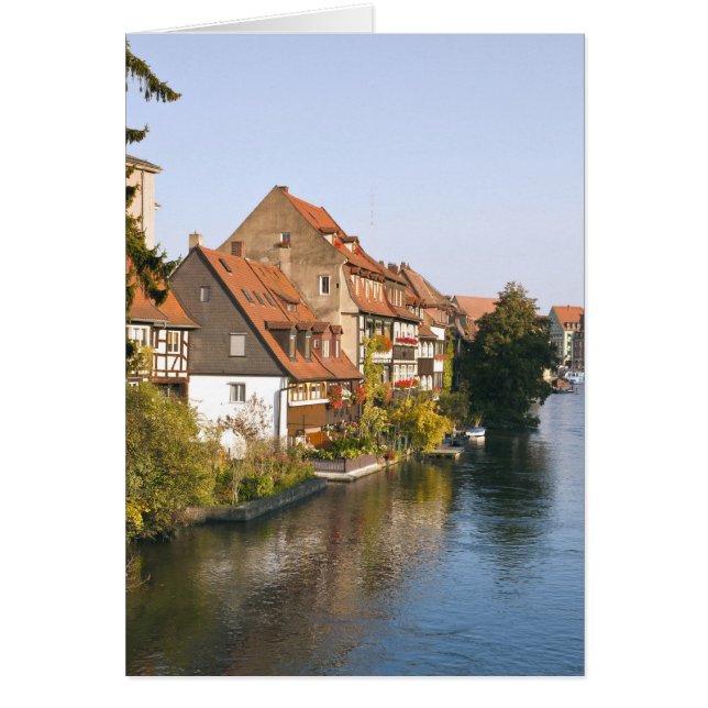 Little Venice (Klein Venedig) and River Regnitz (Front)
