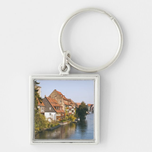 Little Venice (Klein Venedig) and River Regnitz Key Ring (Front)