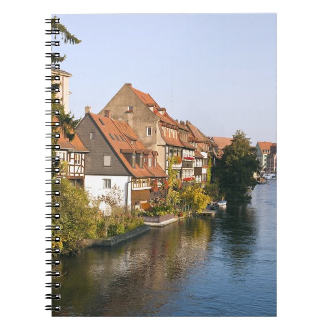 Little Venice (Klein Venedig) and River Regnitz Spiral Notebook (Front)