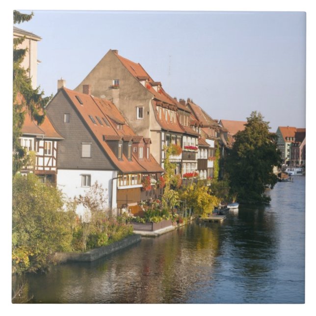 Little Venice (Klein Venedig) and River Regnitz Tile (Front)