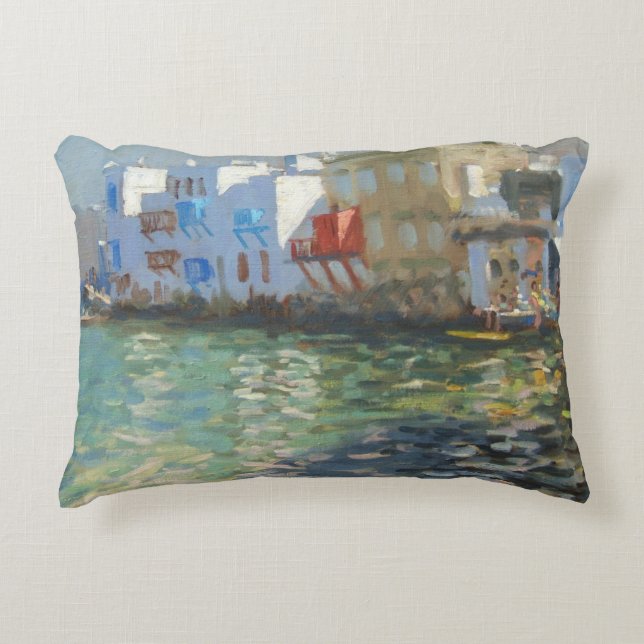 Little Venice Mykonos Decorative Cushion (Front)