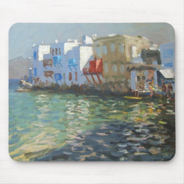 Little Venice Mykonos Mouse Pad (Front)