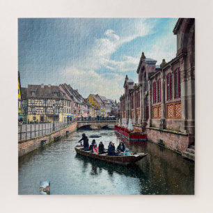 Little Venice River Boat Jigsaw Puzzle