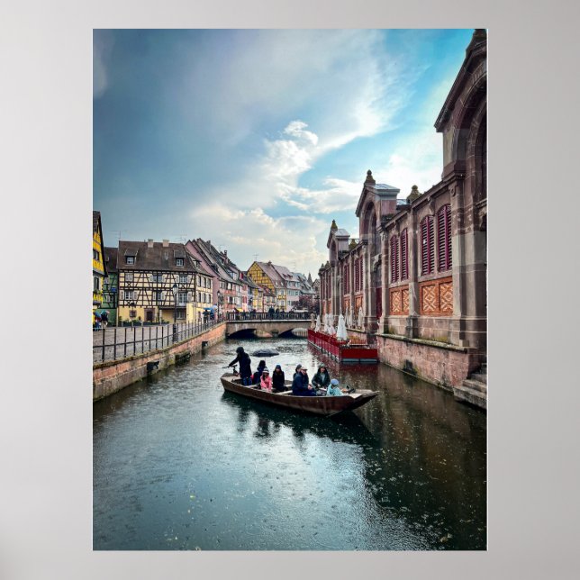 Little Venice River Boat   Poster (Front)