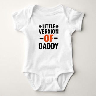 Little version of daddy baby bodysuit