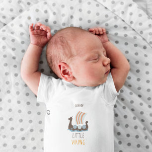 Little Viking Customisable Baby Bodysuit