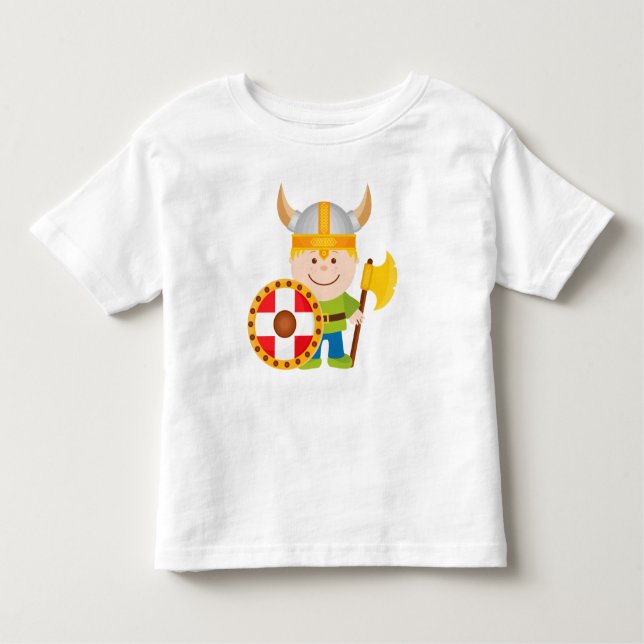 Little Viking Toddler T-Shirt (Front)