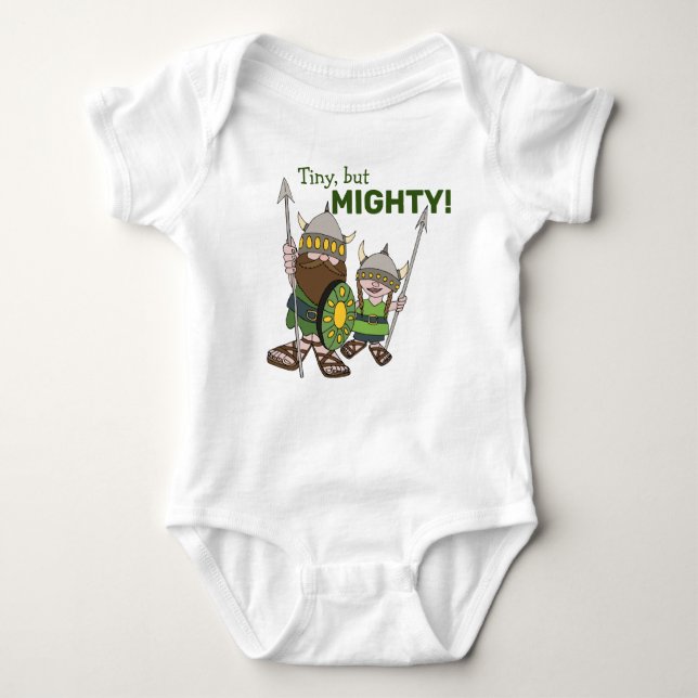 Little Vikings Baby Jersey Bodysuit (Front)