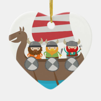 Little Vikings Ceramic Tree Decoration