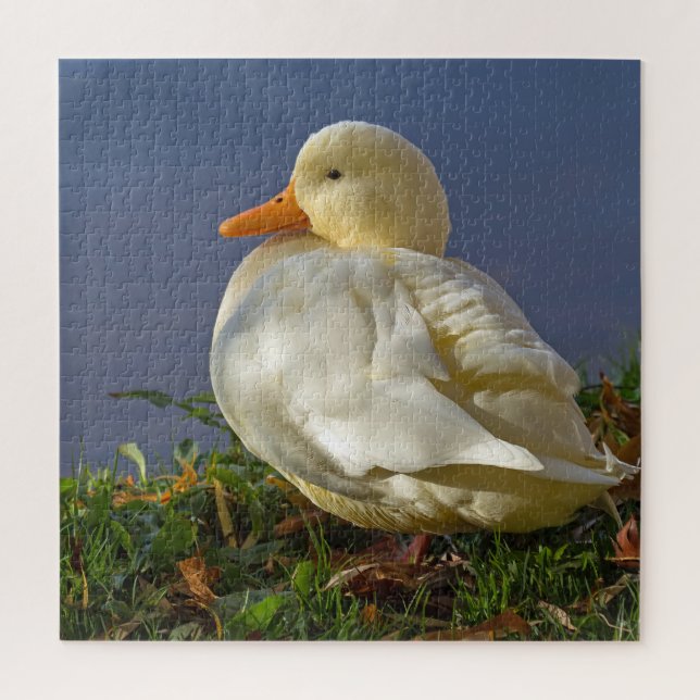 Little White Duck Jigsaw Puzzle (Vertical)