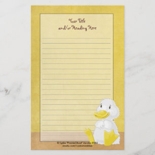 Little White Duck Stationery