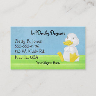 Little White Ducky Business Cards