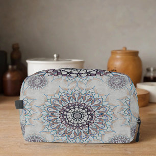 Little White Floral Fallen Dopp Kit