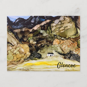 Little White House Glencoe   Postcard