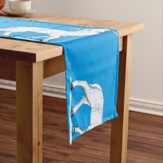 Little White Lamb Short Table Runner
