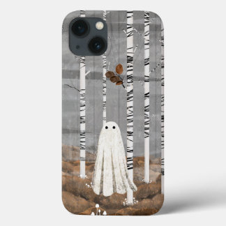 Little White Mushrooms iPhone 13 Case