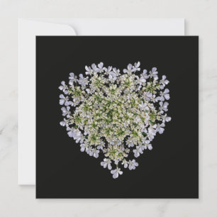 little white petals invitation