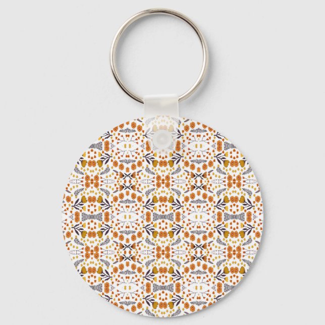 Little Wild Flowers Key Ring (Front)