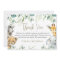 Little Wild One Safari Baby Shower Thank You Cards