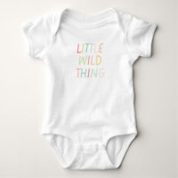 Little Wild Thing Cute Pastel Colourful