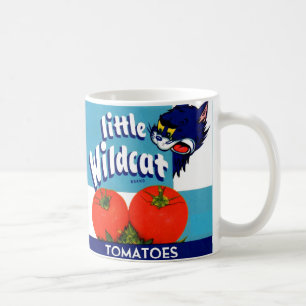 Little Wildcat tomatoes crate label Coffee Mug