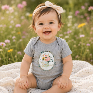Little Wildflower Baby Baby Bodysuit
