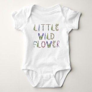 Little Wildflower  Baby Bodysuit