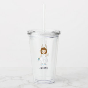 Little Wildflower Birthday Acrylic Tumbler