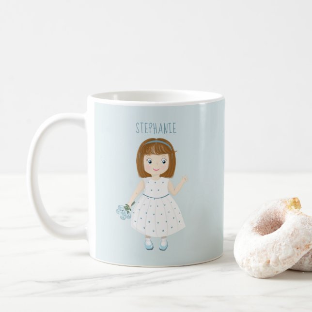 Little Wildflower Birthday Coffee Mug (With Donut)
