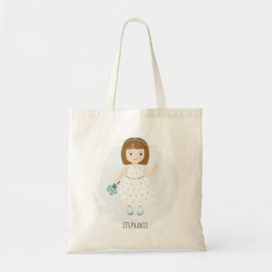 Little Wildflower Birthday Tote Bag