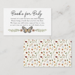Little Wildflower Books for Baby Enclosure Card