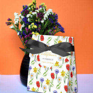 Little Wildflower Kids Birthday Favour Box