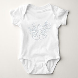 Little Wings of Love Baby Bodysuit