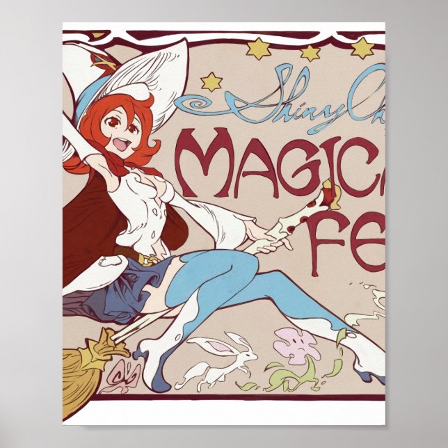 Little Witch Academia Shiny Chariot  Poster (Front)