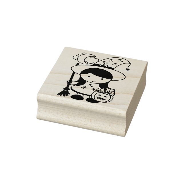 little witch art stamp (Stamp)
