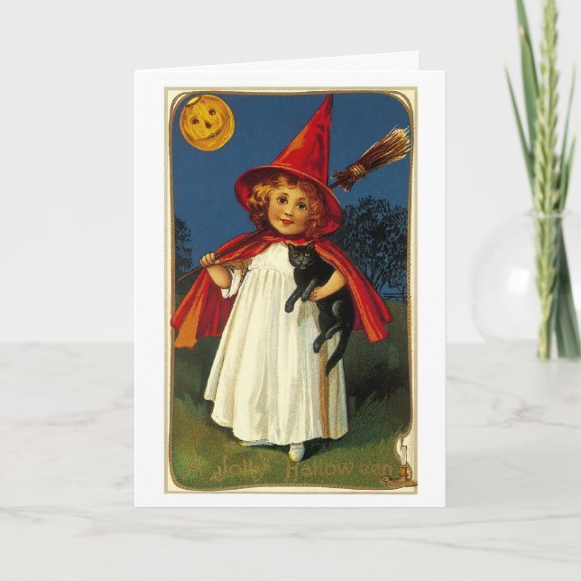 Little Witch Card (Front)