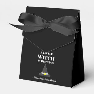 Little Witch is Brewing Halloween Baby Shower Favour Box