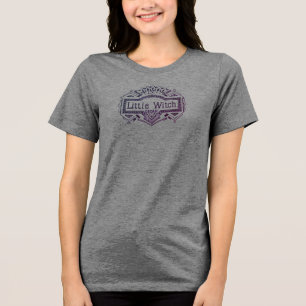 Little Witch Vintage Cigar Brand Stamp Tri-Blend Shirt