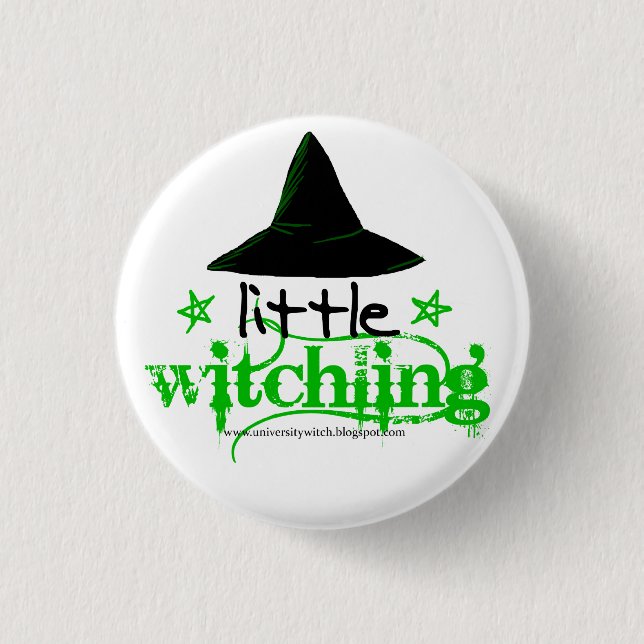 Little Witchling Pin (Front)