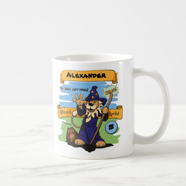 Little Wizard Coffee Mug (Right)
