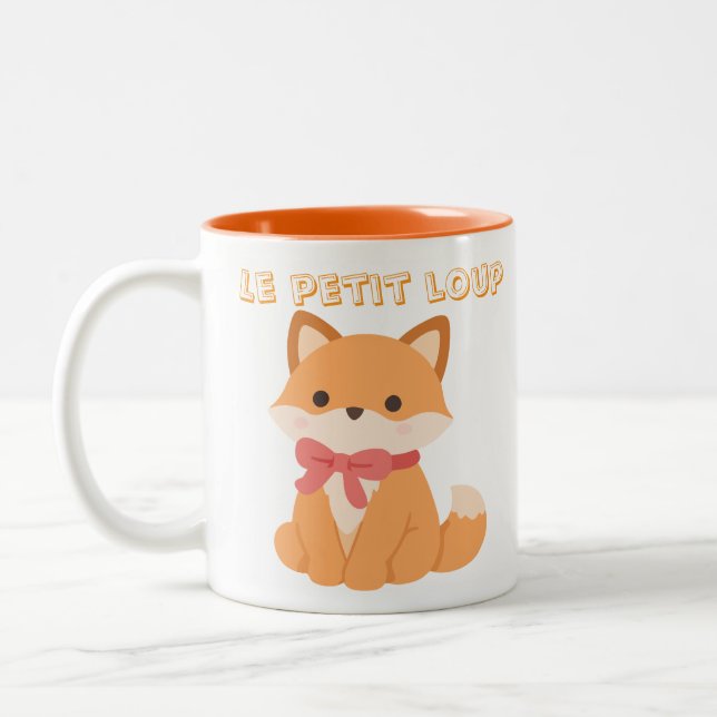 Little Wolf Mug  (Left)