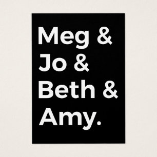 Little Women Characters I