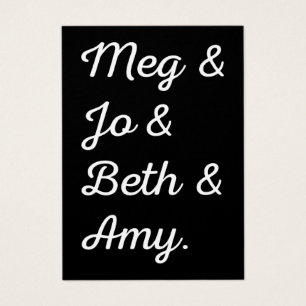 Little Women Characters II