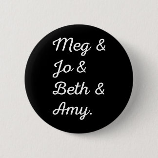 Little Women Characters II 6 Cm Round Badge