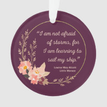 Little Women Quote I - Cute Style