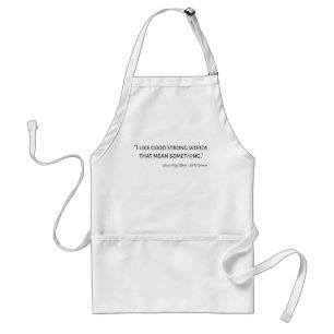 Little Women Quote IV - Classic Style Standard Apron